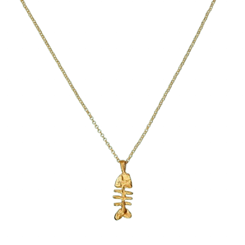 Fish Bone Necklace