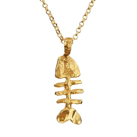 Fish Bone Necklace