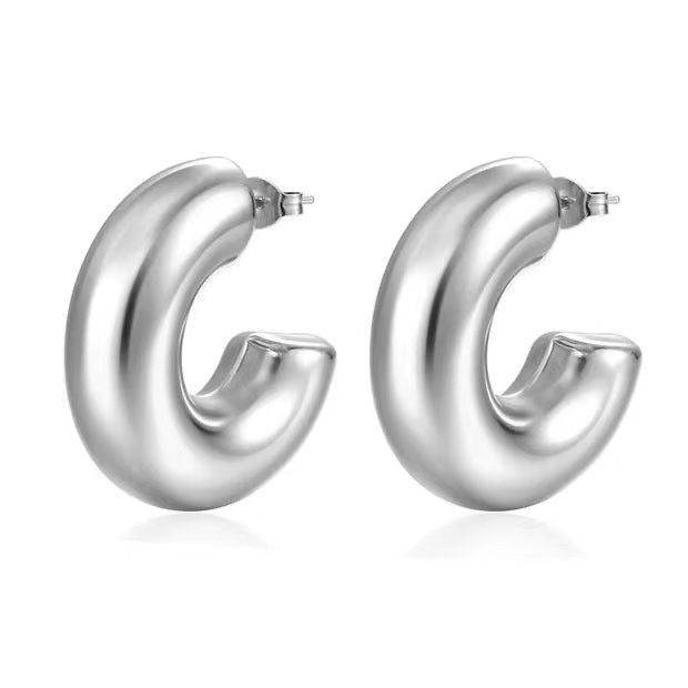 Classic Chunky Hoops